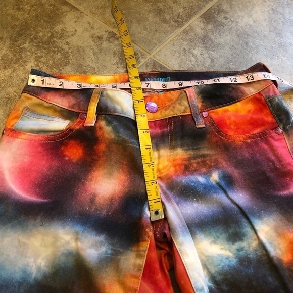 L’Amour Nanette Lepore galaxy denim leggings - Picture 9 of 12